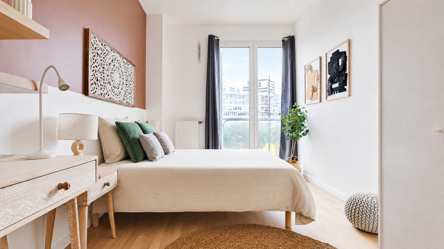 Rent this modern 12 m² room in coliving in Paris – PA95