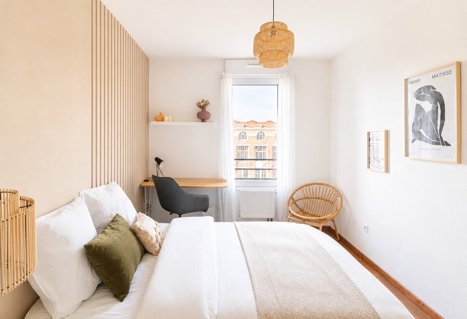 Sophisticatedbedroom of 14 m² to rent in coliving in Lille – LIL02