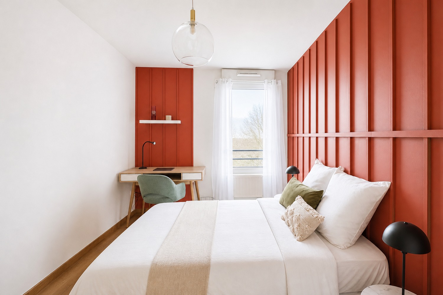 Chic 12 m² bedroom to rent in coliving in Lille – LIL05