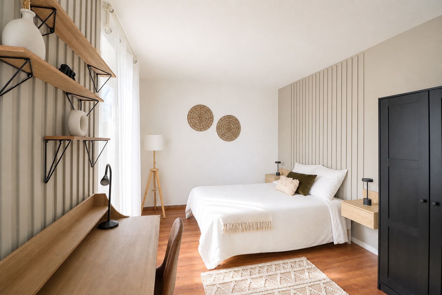 Delicate 15 m² bedroom for rent in coliving in Lille – LIL07