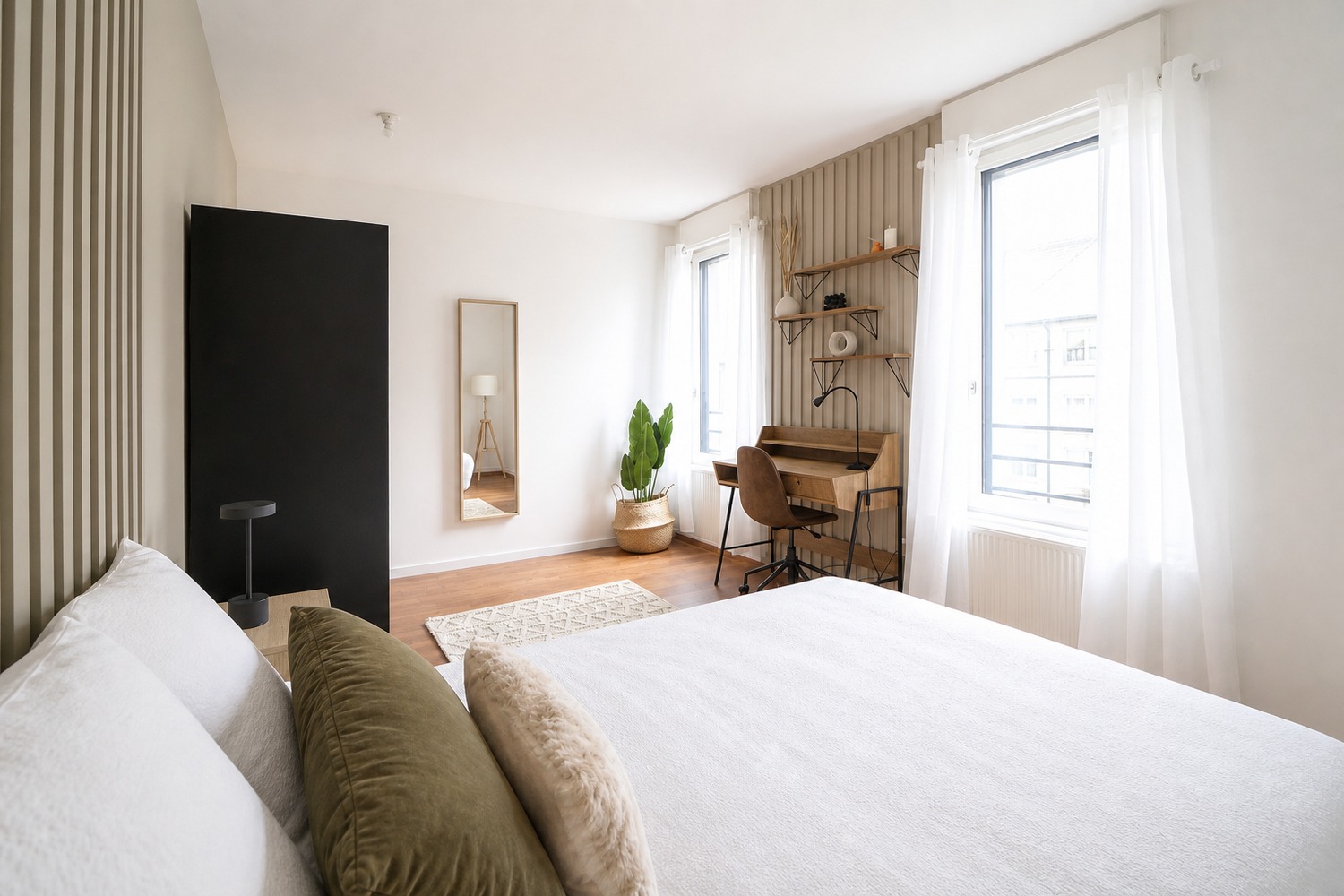 Delicate 15 m² bedroom for rent in coliving in Lille – LIL07