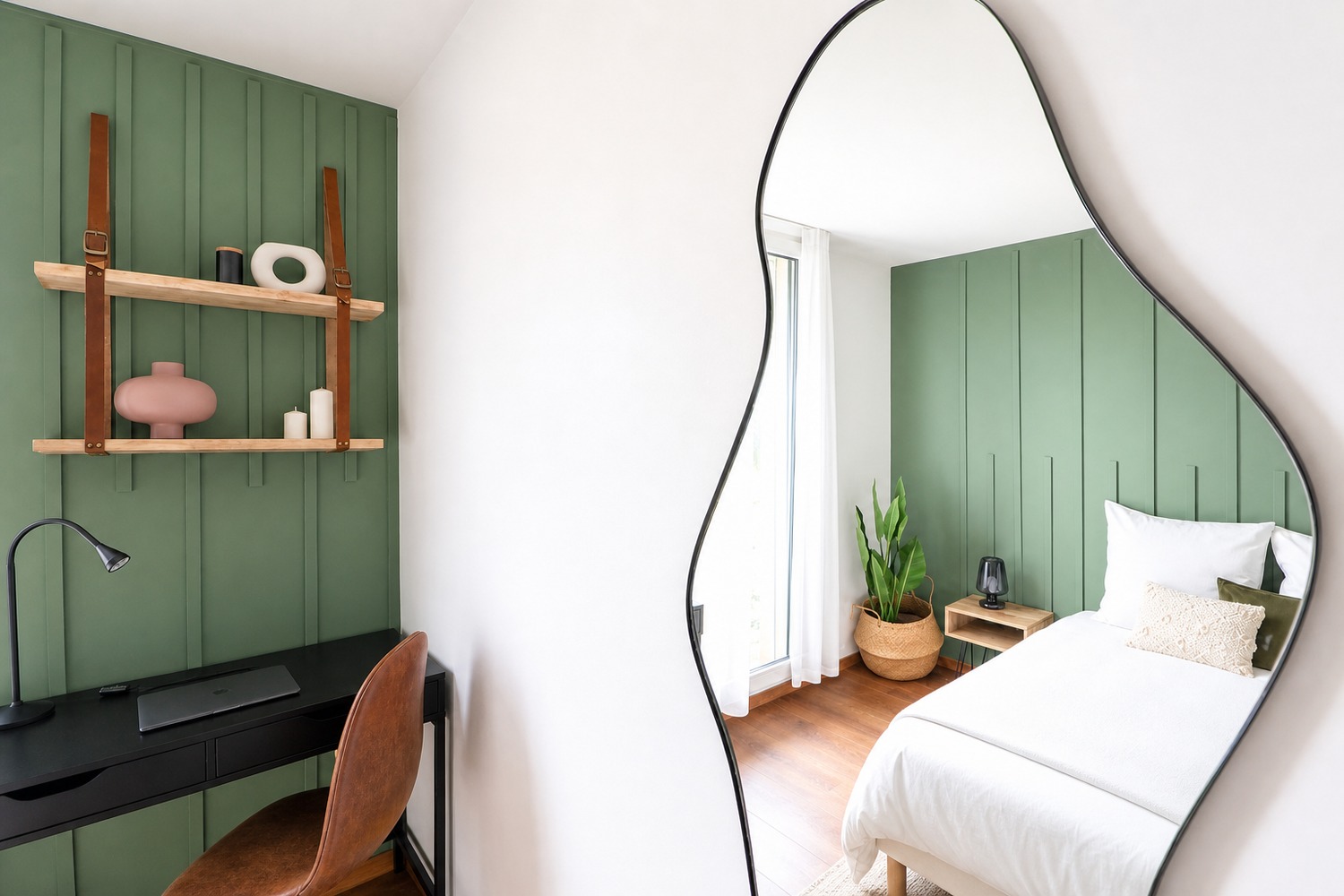 Dandy style 13 m² bedroom to rent in coliving in Lille – LIL09