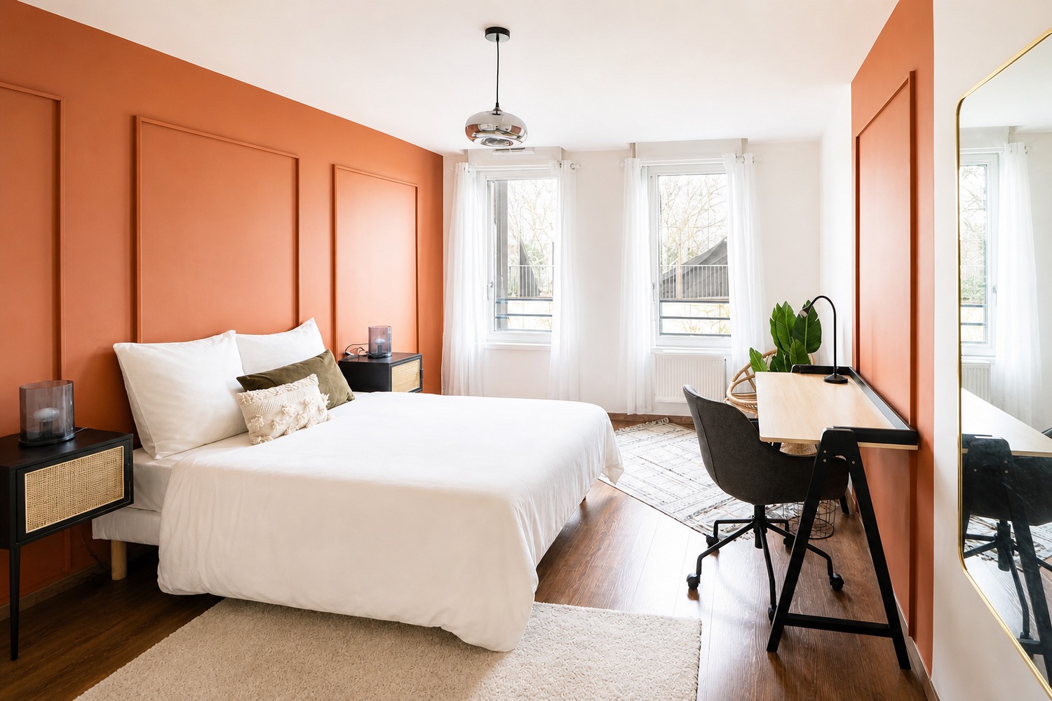 18 m² Haussmannian style bedroom to rent in coliving in Lille – LIL10
