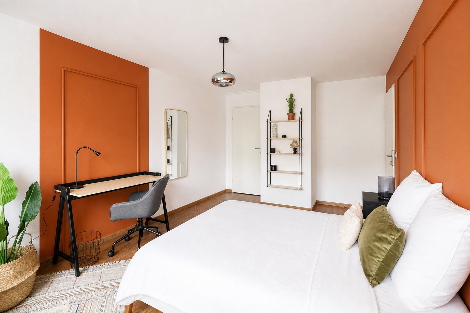 18 m² Haussmannian style bedroom to rent in coliving in Lille – LIL10