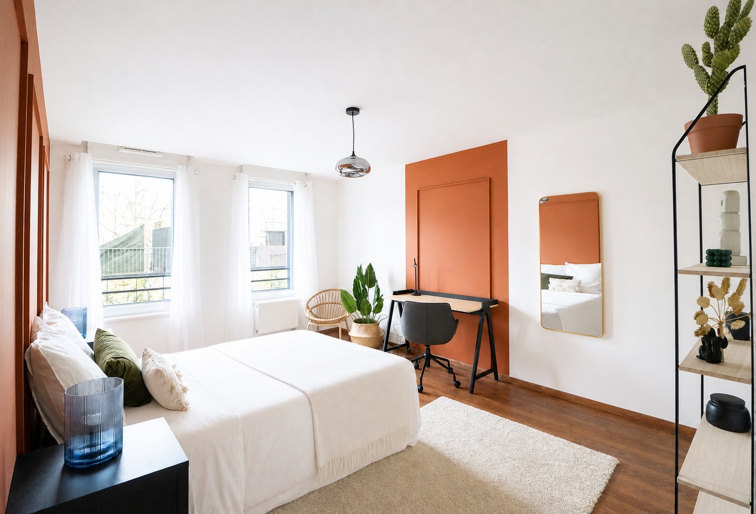 18 m² Haussmannian style bedroom to rent in coliving in Lille – LIL10