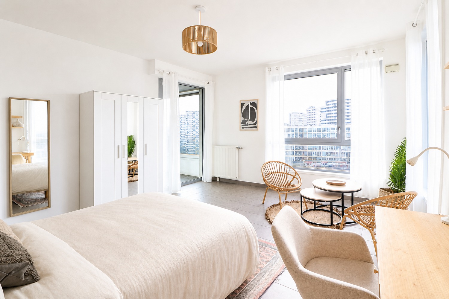 Rent this gorgeous 24 m² bedroom in coliving at Rosa Parks – PA78