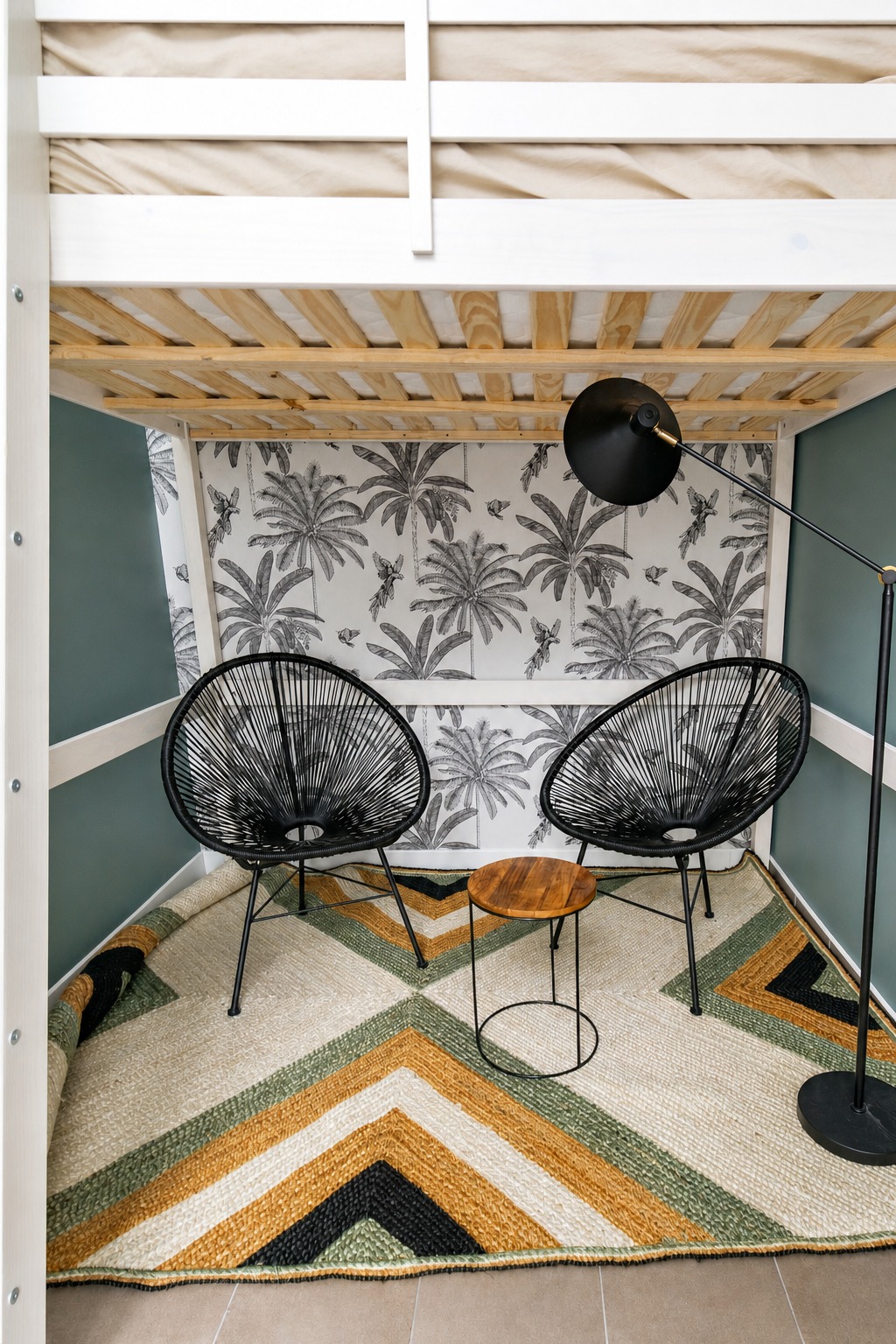 Rent this 11 m² in coliving room with mezzanine in Paris – PA87