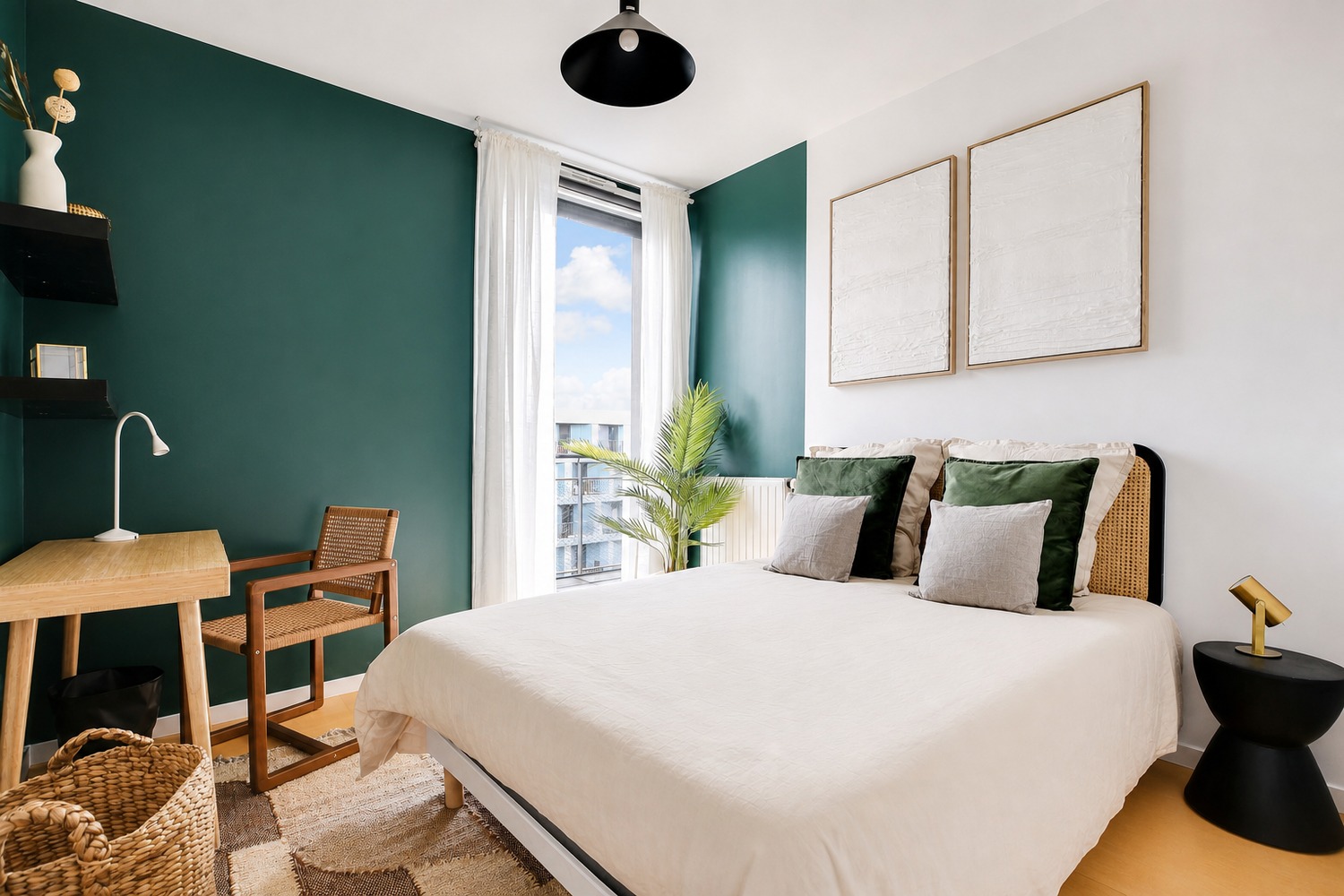 Move into this contemporary 10 m² room in a coliving space in Paris – PA104
