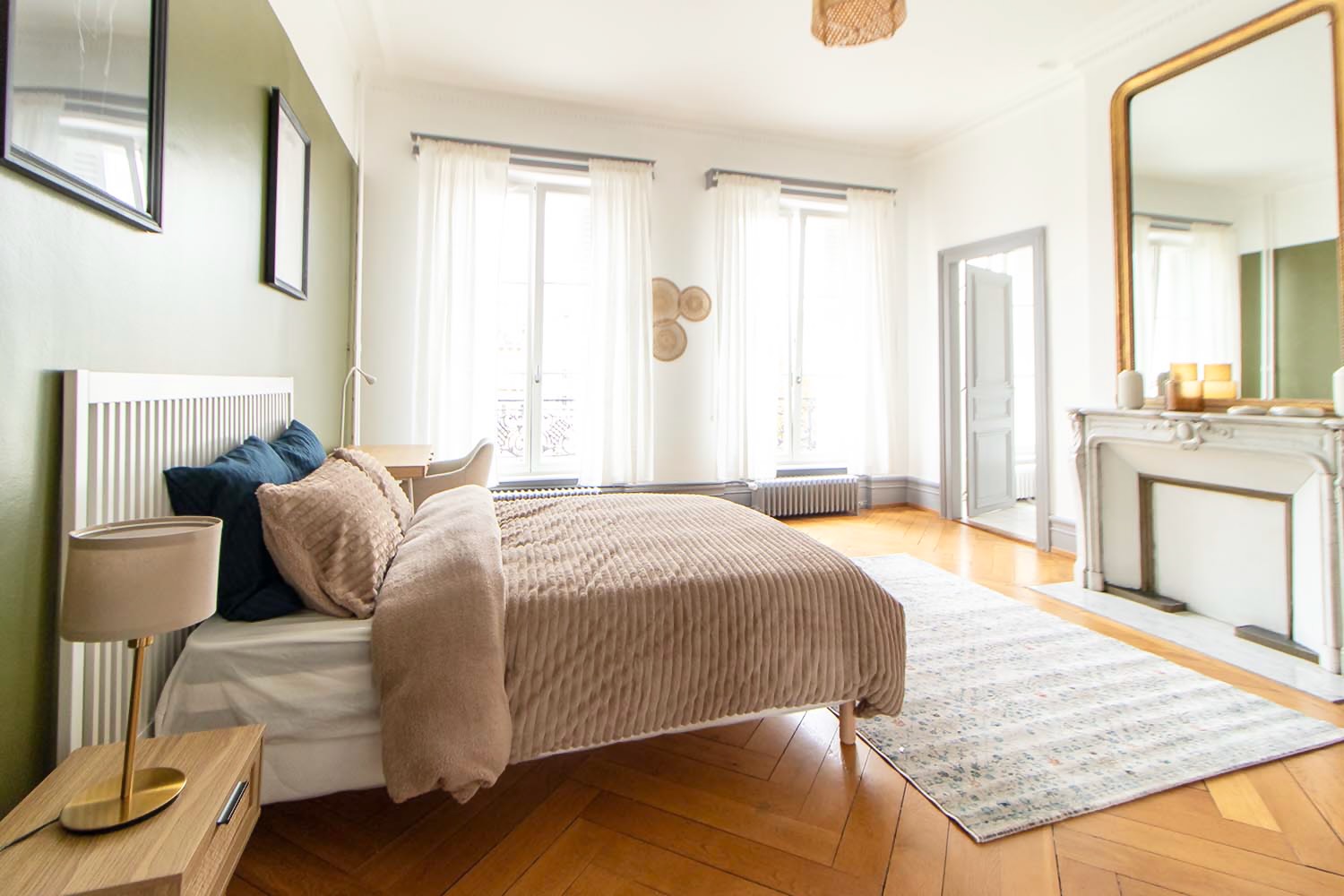 Move into this superbe 25 m² coliving room with its private bathroom in Strasbourg – ST91
