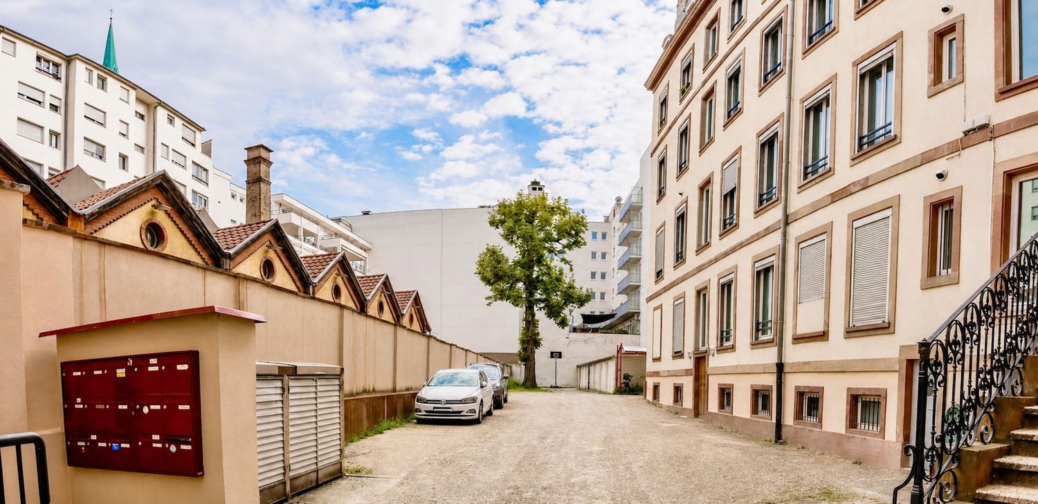 Move into this bright 14 m² coliving room in Strasbourg – ST85