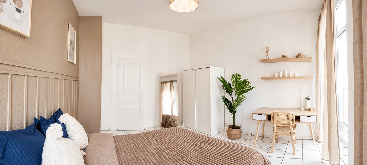Move into this bright 14 m² coliving room in Strasbourg – ST85