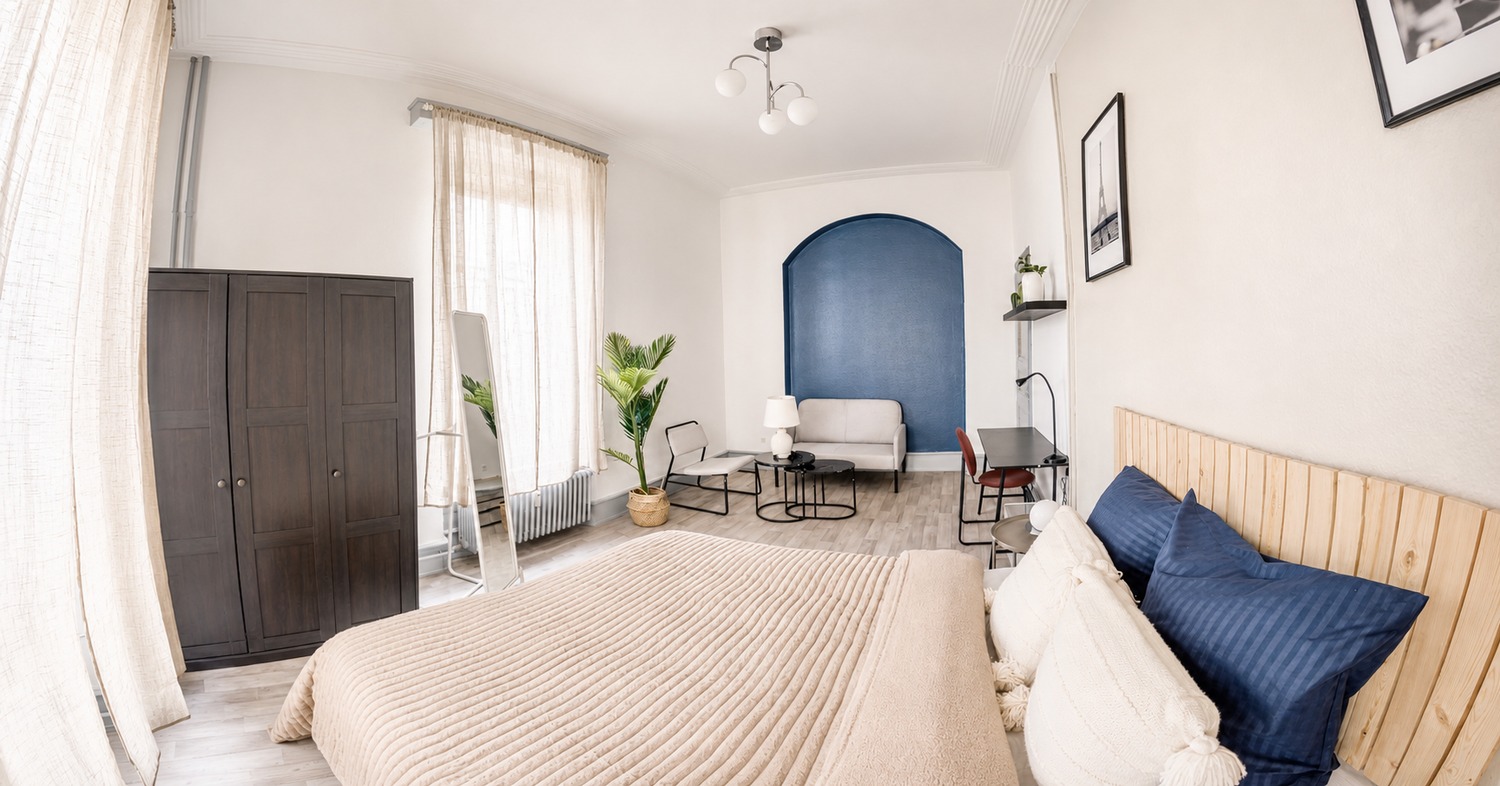 Move into this spacious 18 m² coliving room in the city center of Strasbourg – ST87