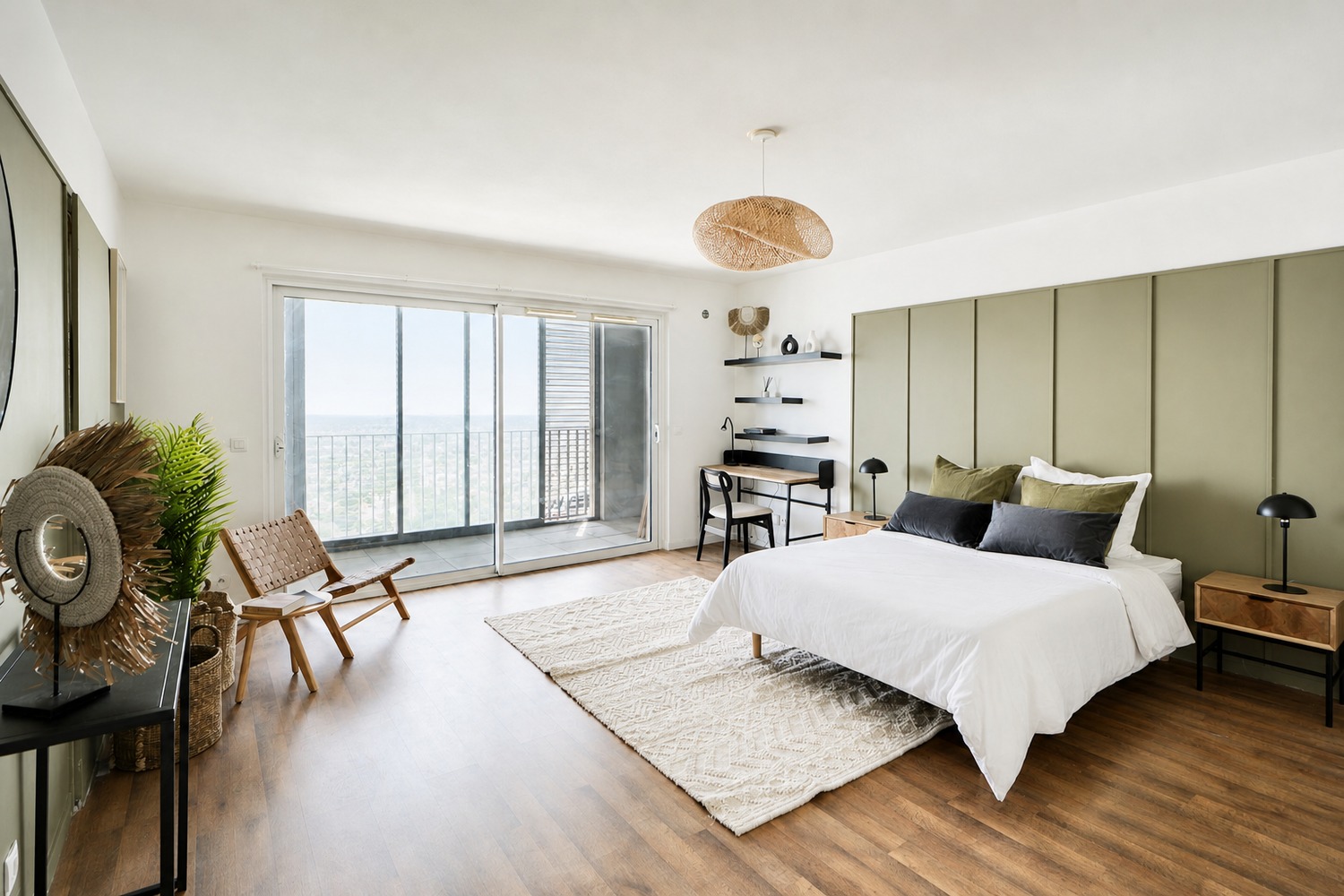 Spacious 25 m² bedroom for rent in coliving in Bègles, near Bordeaux – B019