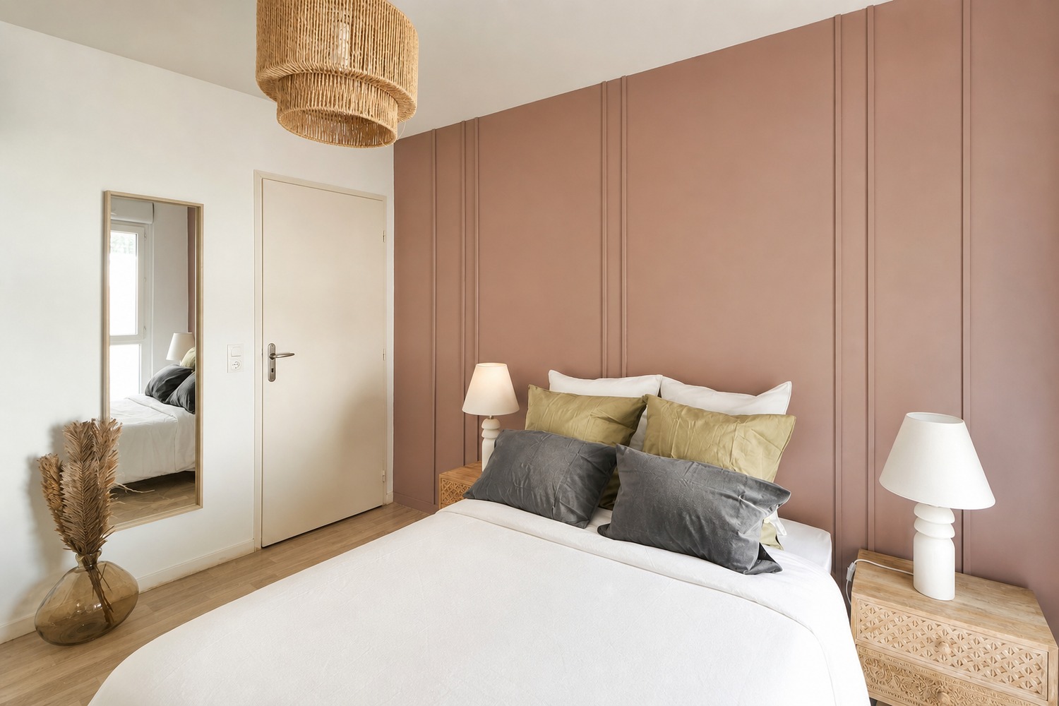 Luminous 12 m² bedroom for rent in coliving in Bègles – B021