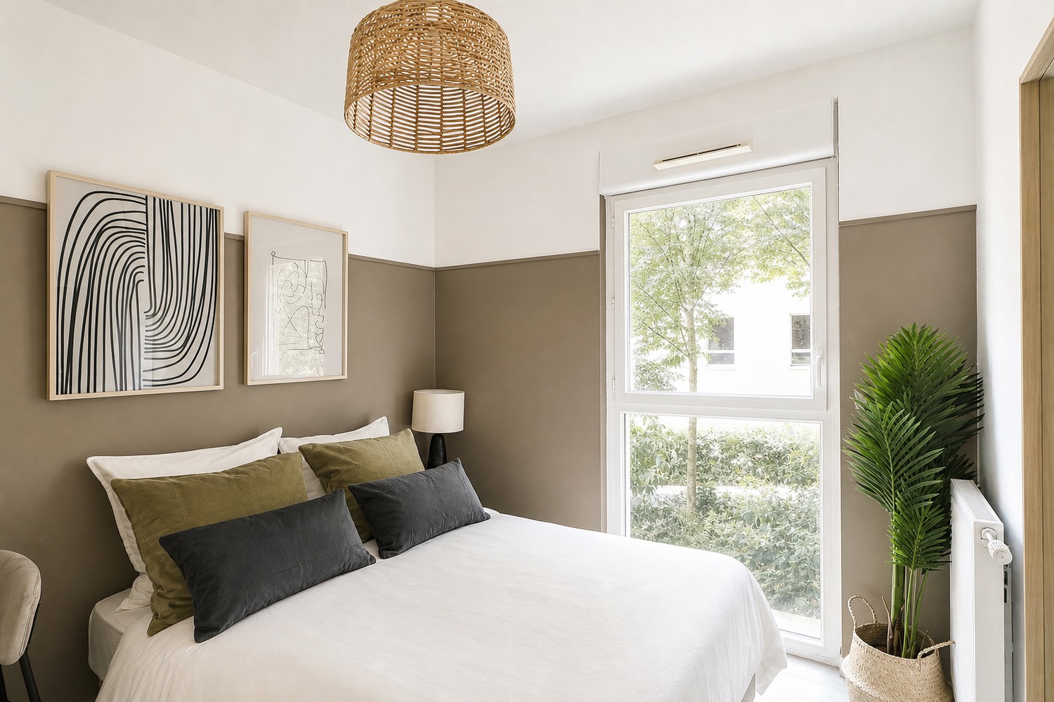 Lovely 10 m² bedroom for rent in coliving near Bordeaux – B022