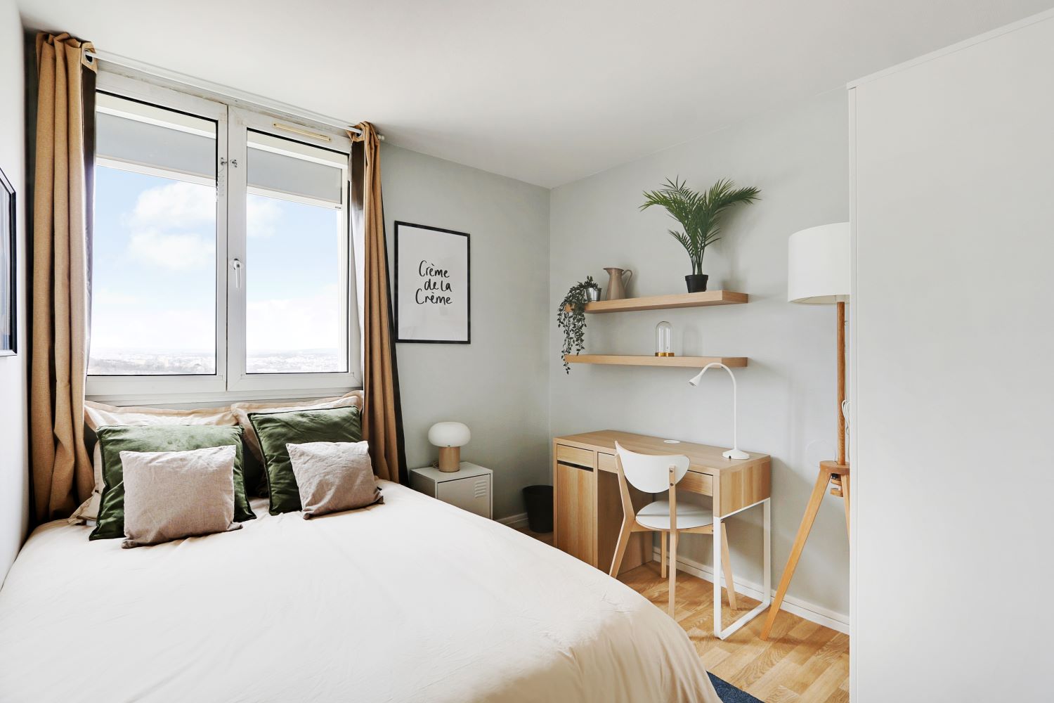 Modern 9 m² room in a co-living near Paris – KRB6