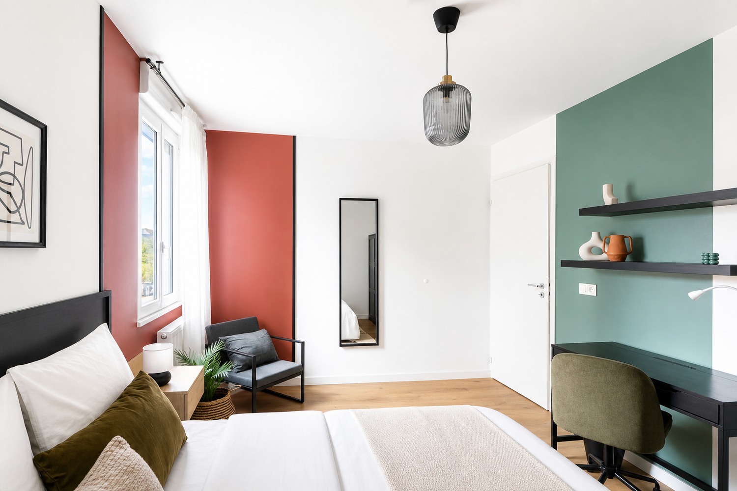 Rent this beautiful 14 m² bedroom in an apartment in coliving in Schiltigheim – ST73