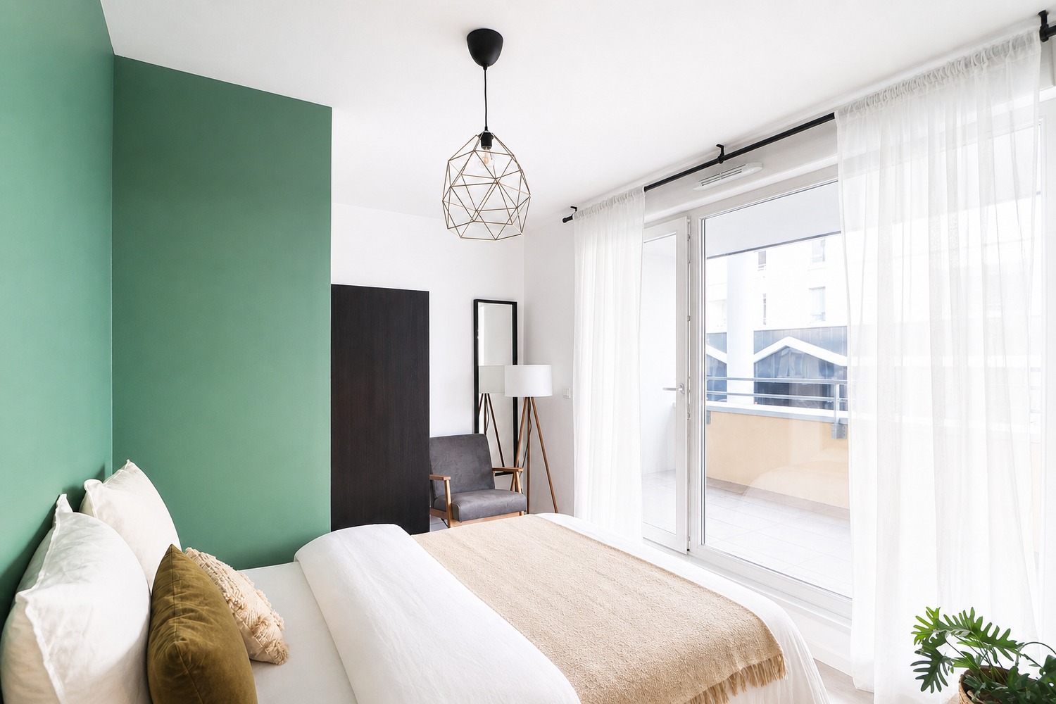 Rent this cosy 12 m² bedroom, with a private balcony, in a coliving apartment in Schiltigheim – ST76