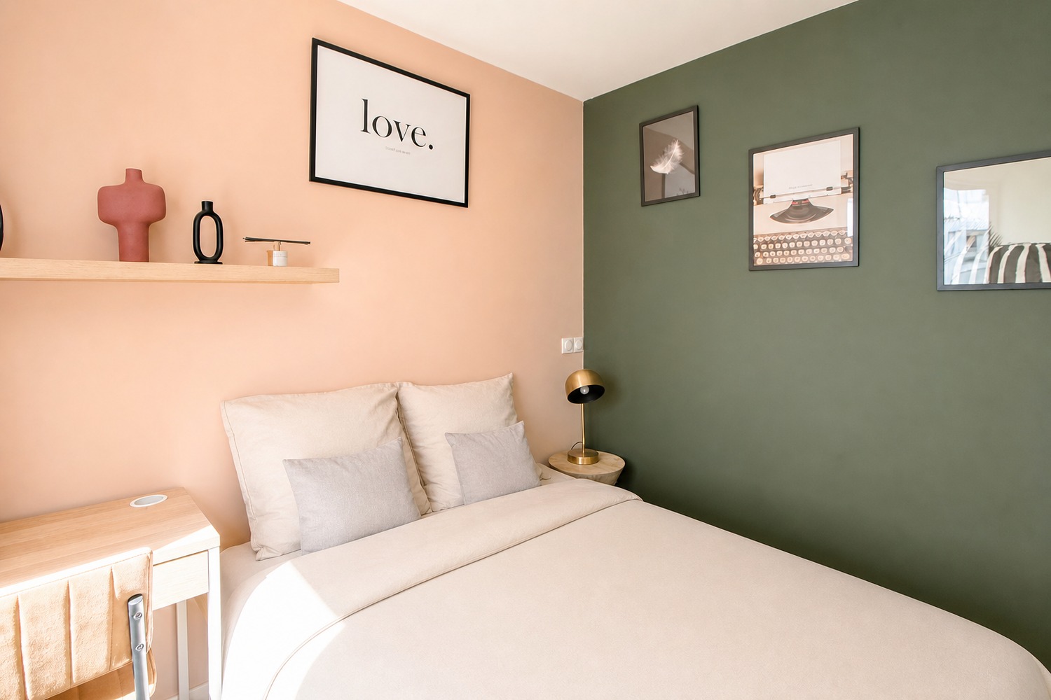 Move into this sophisticated 9 m² room in coliving in Bordeaux right now – BO30