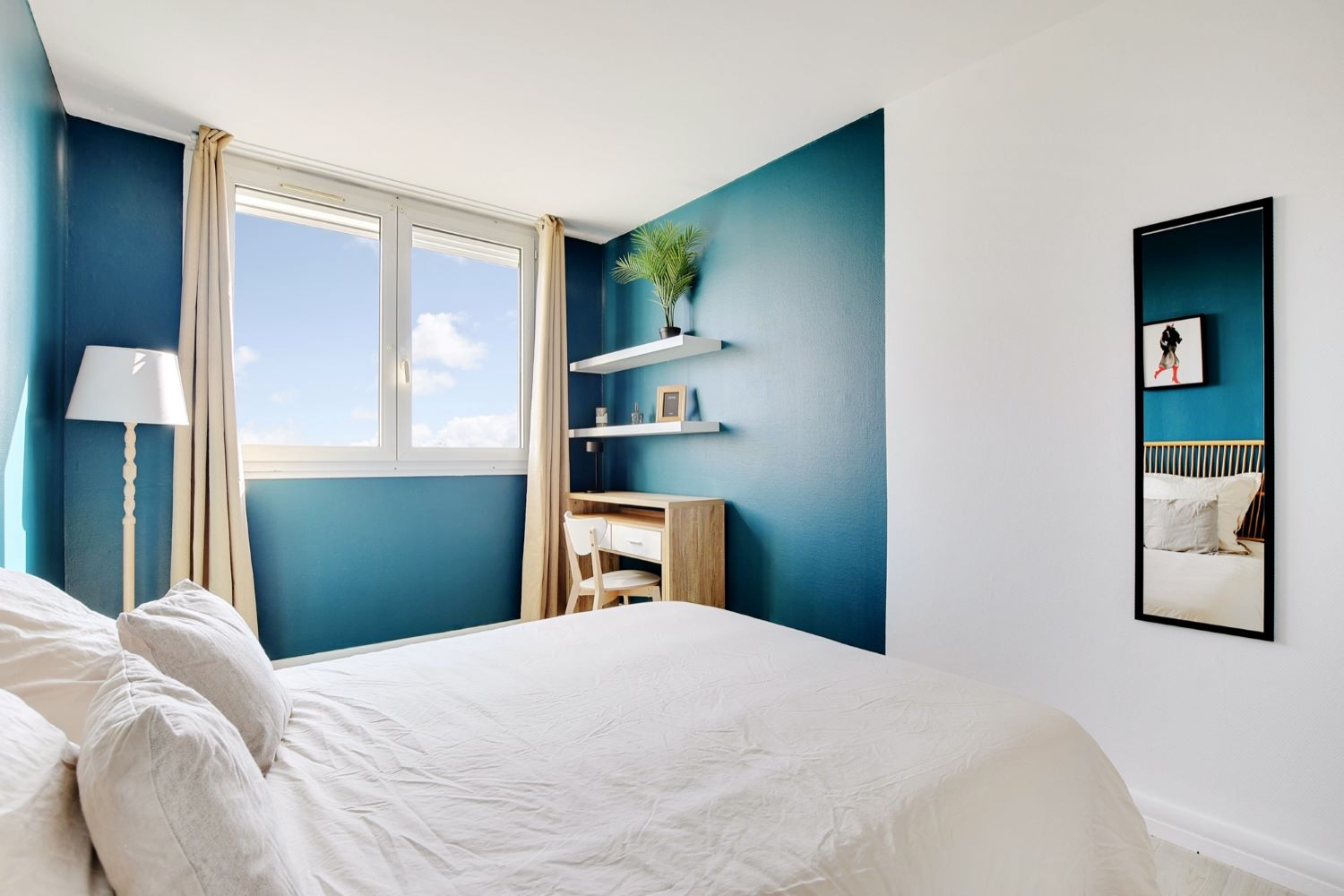 Cozy 12 m² nest in co-living near Paris – KRB12