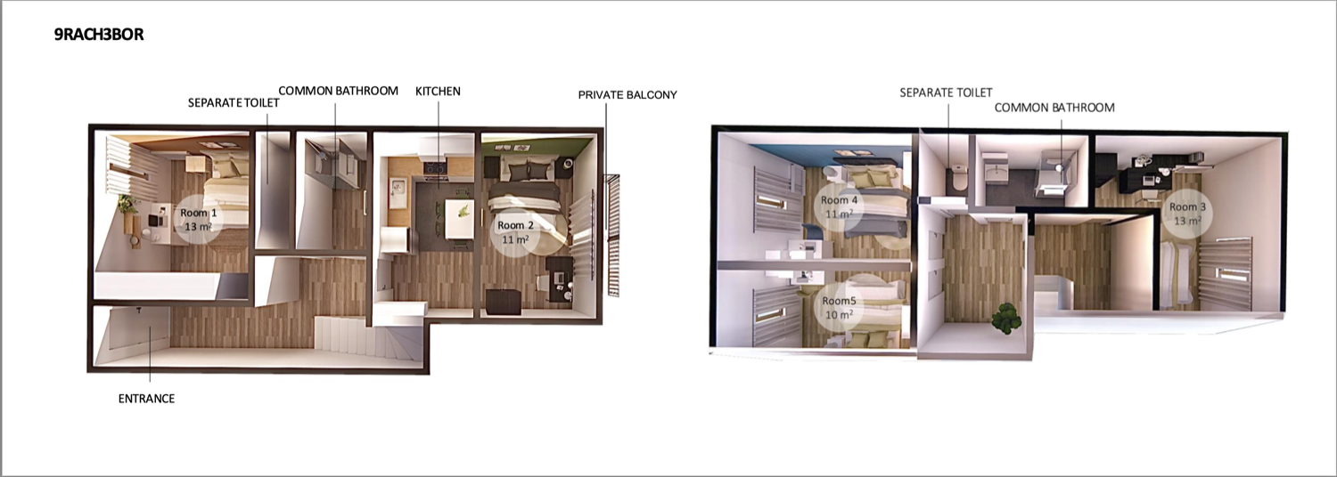Move into this 13 m² room within Bacalan – BO43