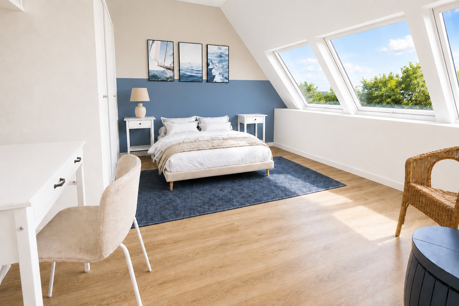 Coastal bedroom – 18 sqm – Strasbourg – ST112